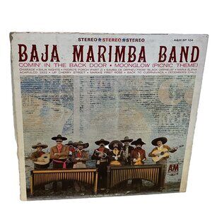Baja Marimba Band Baja Marimba Band (Vinyl, 1964) A&M SP-104 VG LP Record Album